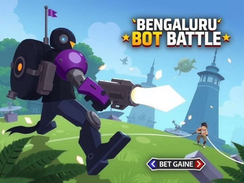 Intense robot battles in Bengaluru Bot Battle Bengaluru Bot Battle Gameplay